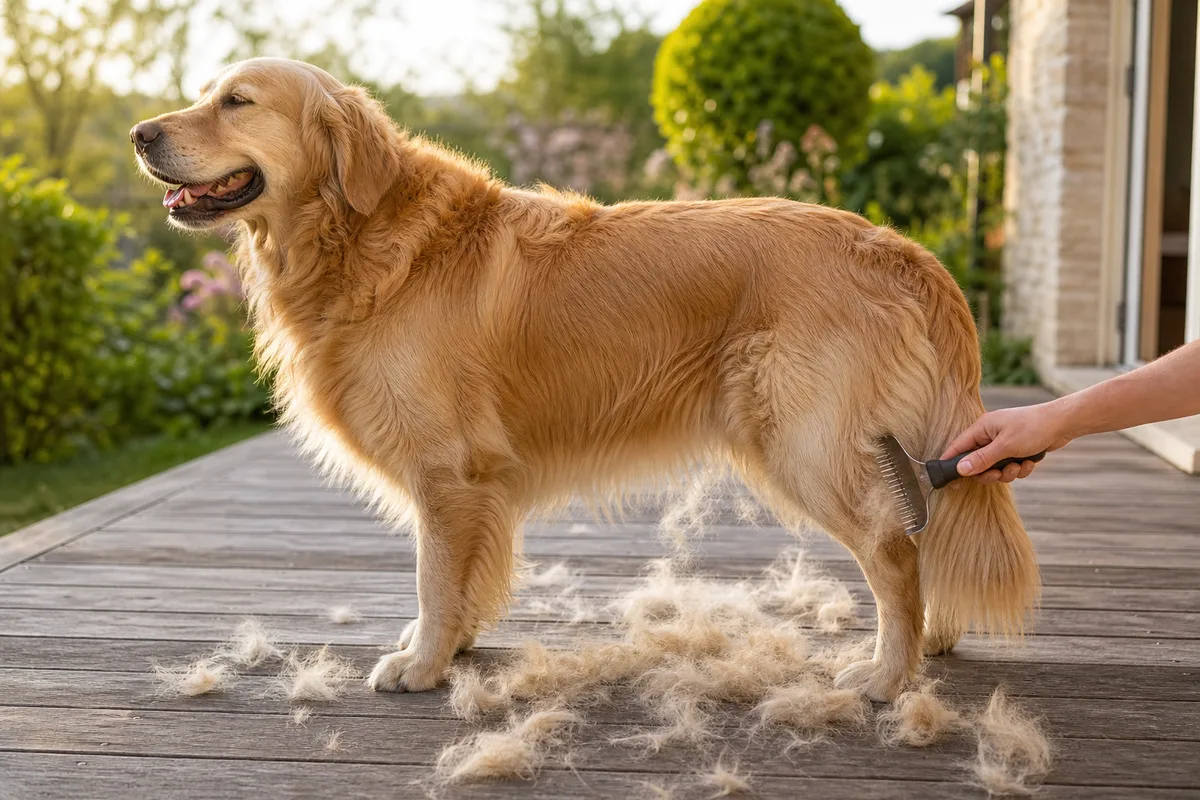Mue du chien : durée, races concernées et bons réflexes